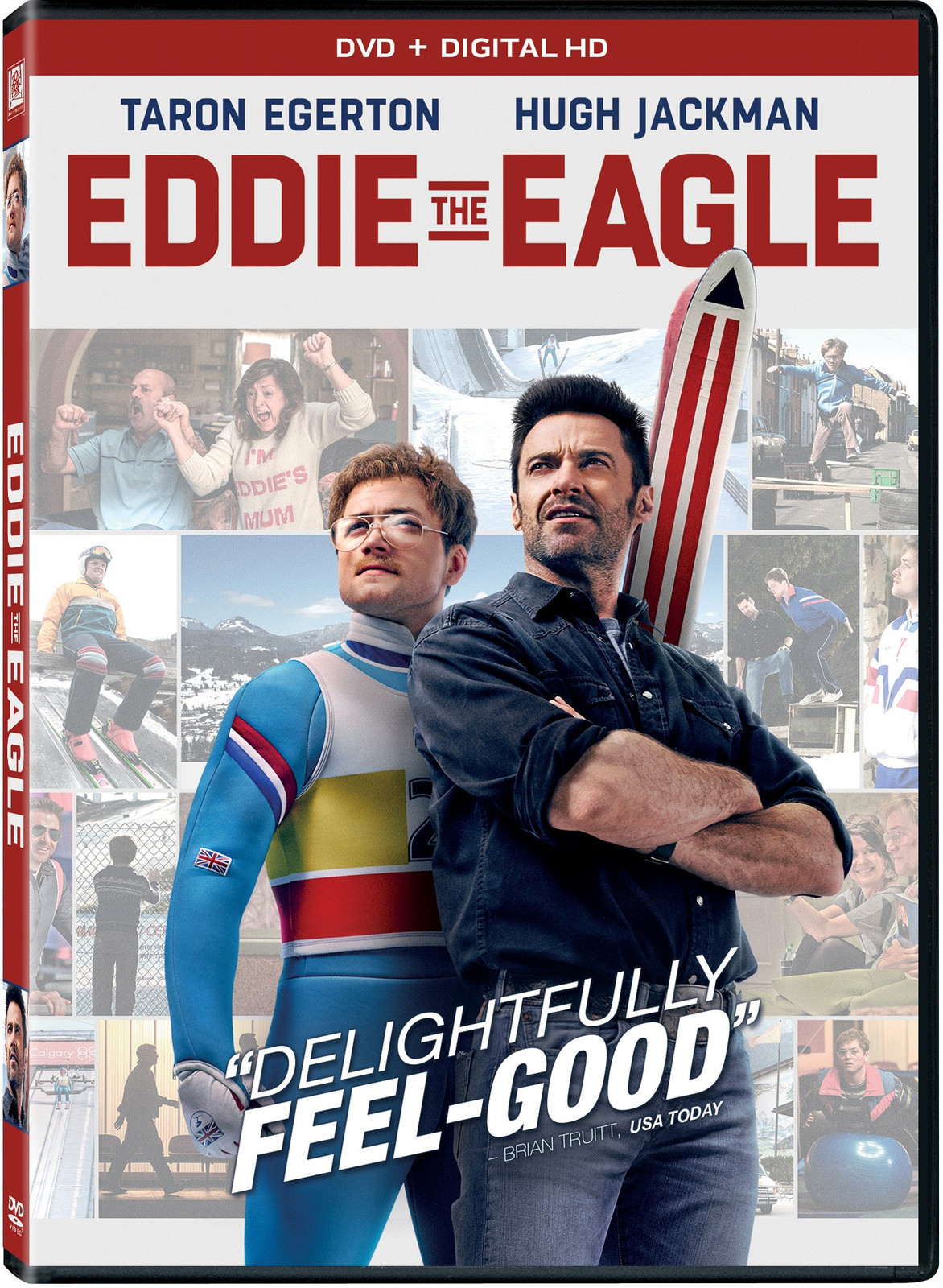 Eddie the Eagle (DVD) Taron Egerton Hugh Jackman