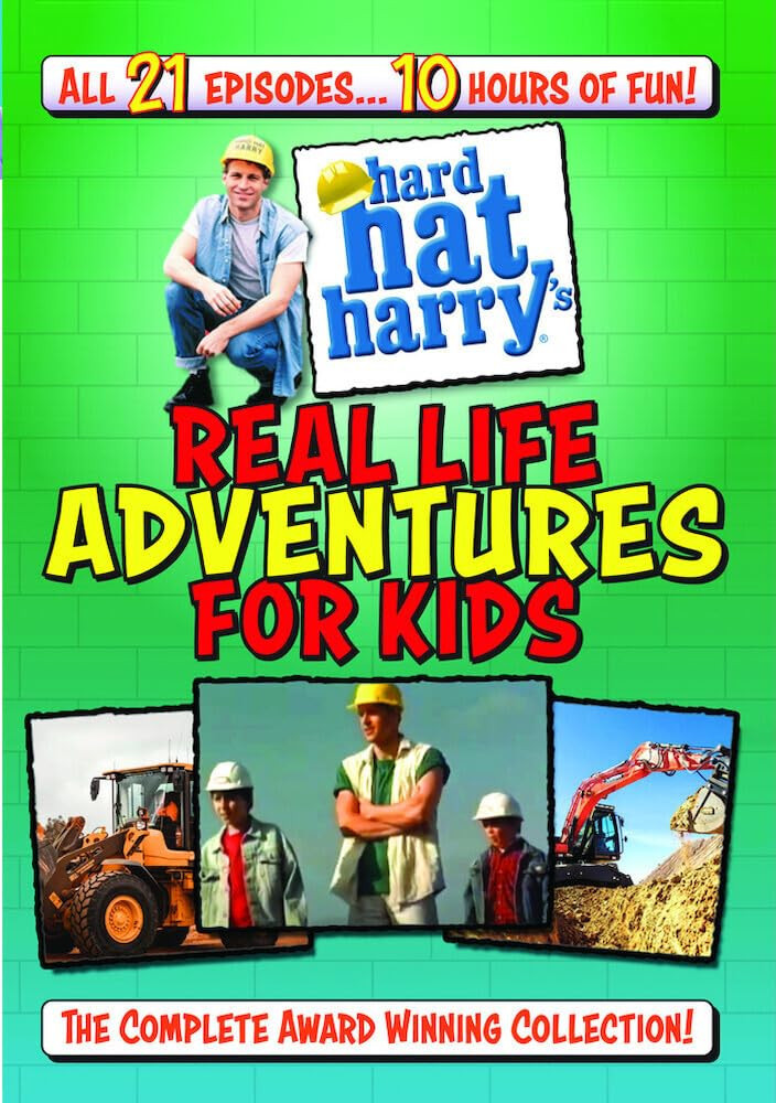 Hard Hat Harry's Real Life Adventures for Kids (DVD) Anthony Meindl Craig Mason