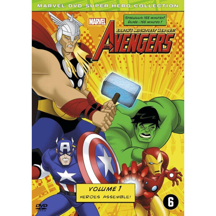 Marvel Gli Avengers Volume 1 DVD NUOVO