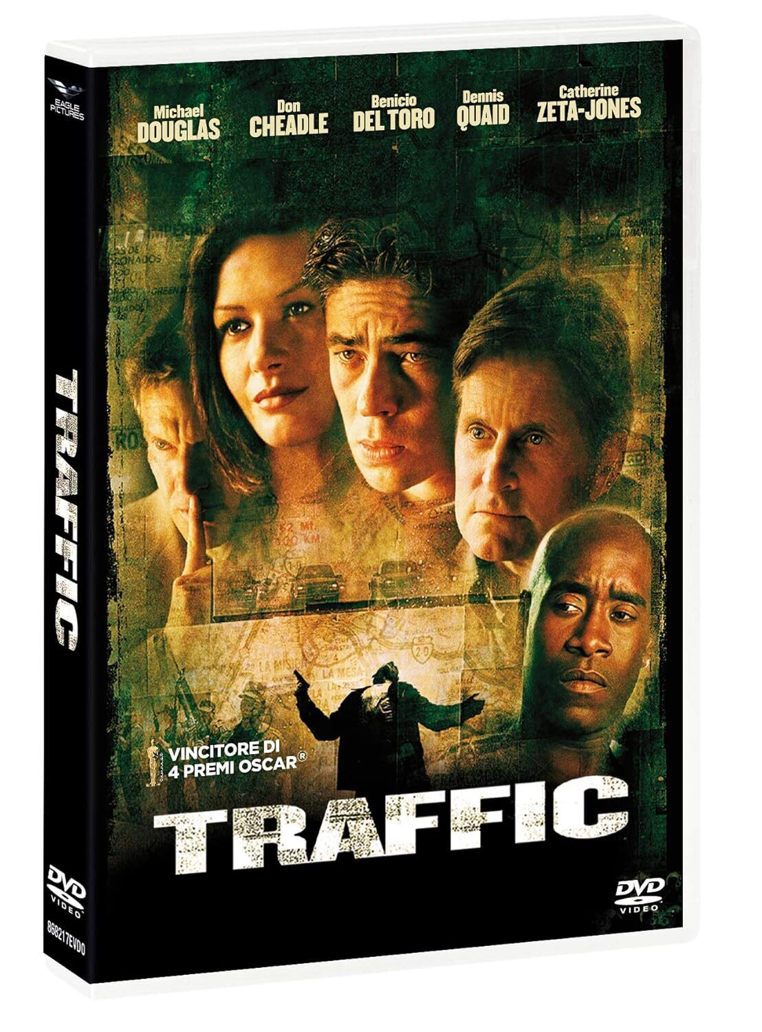 Dvd TRAFFIC Douglas Del Toro Quaid Zeta-Jones nuovo sigillato 2001