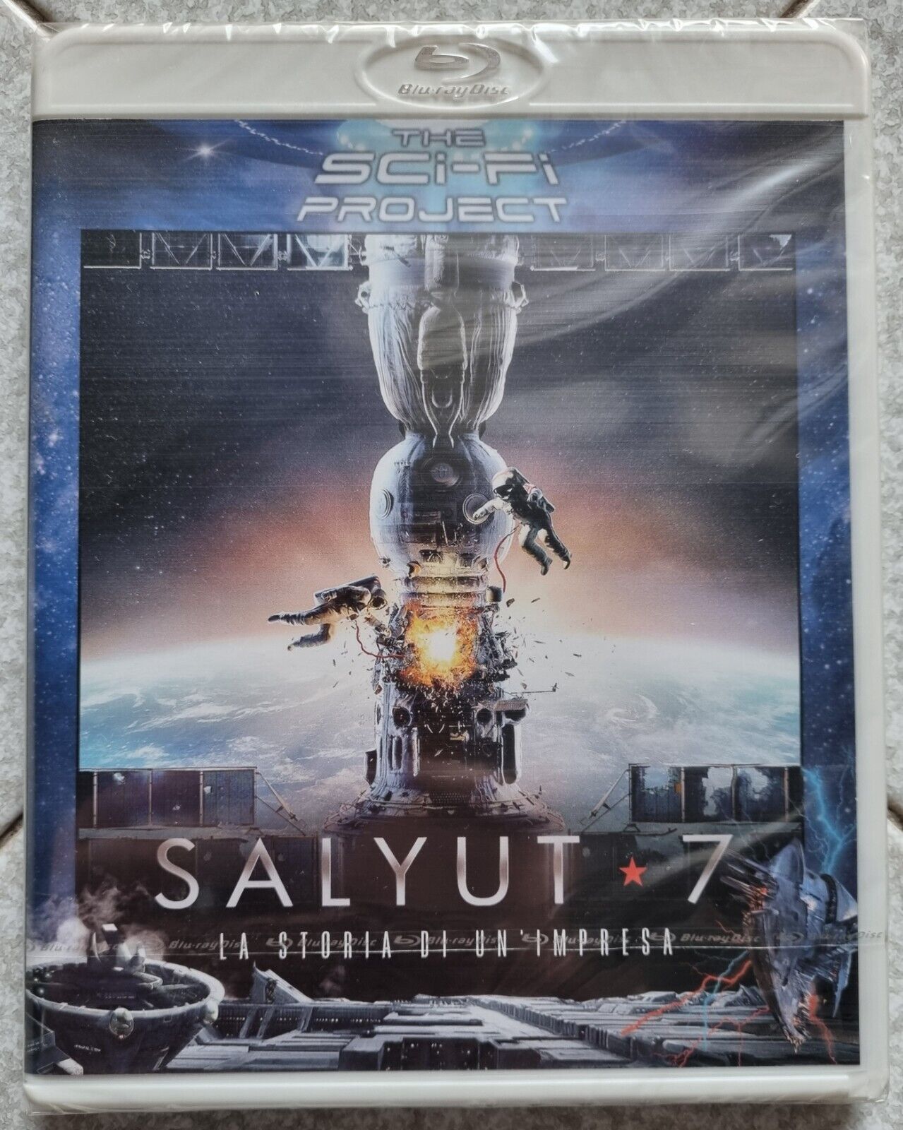 SALYUT 7 - LA STORIA DI UN'IMPRESA - BLU RAY THE SCI-FI PROJECT EAGLE BLUE SWAN