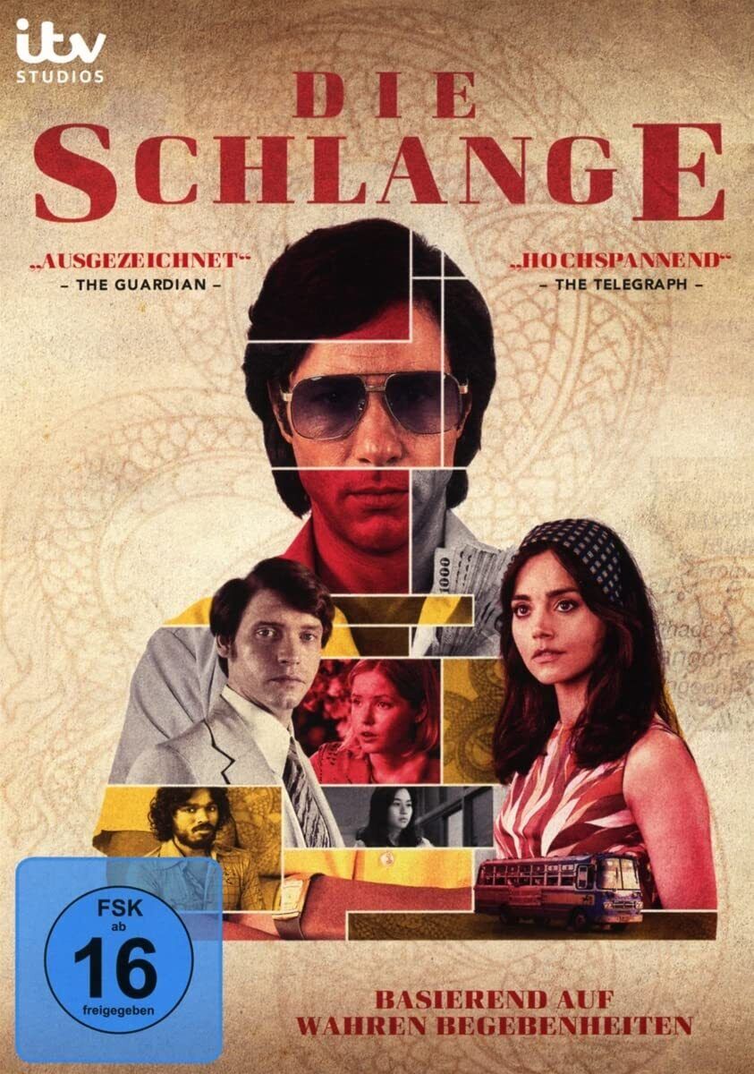 The Serpent - Die Schlange - Deutsche Fassung - 8 Folgen auf 3 DVDs (DVD)