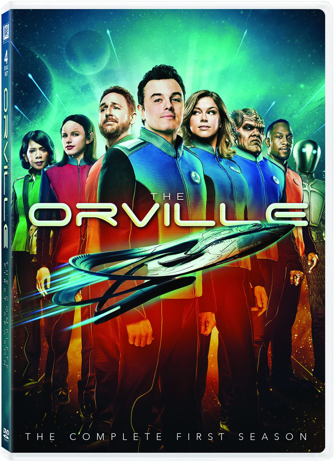 The Orville: The Complete First Season (DVD) Seth MacFarlane Adrianne Palicki