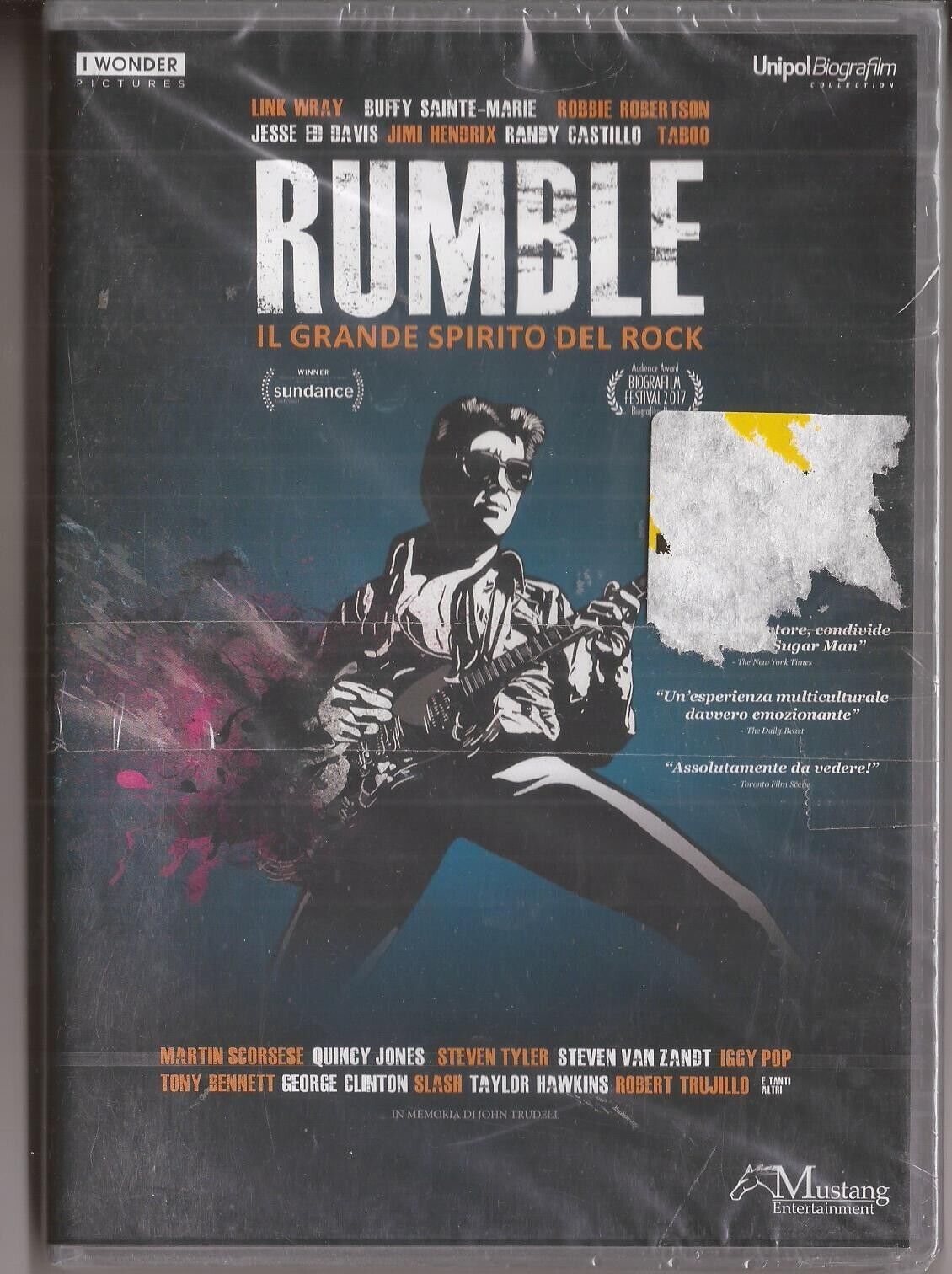 Rumble - Il grande spirito del rock - dvd - 2017