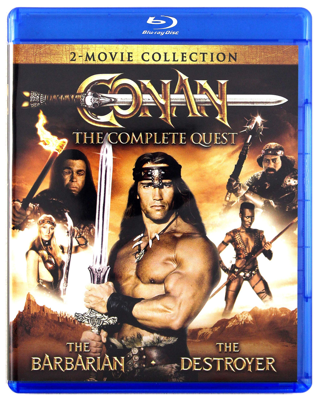 Conan: The Complete Quest (Conan the Barbarian / Conan the Destroyer) (Blu-ray)