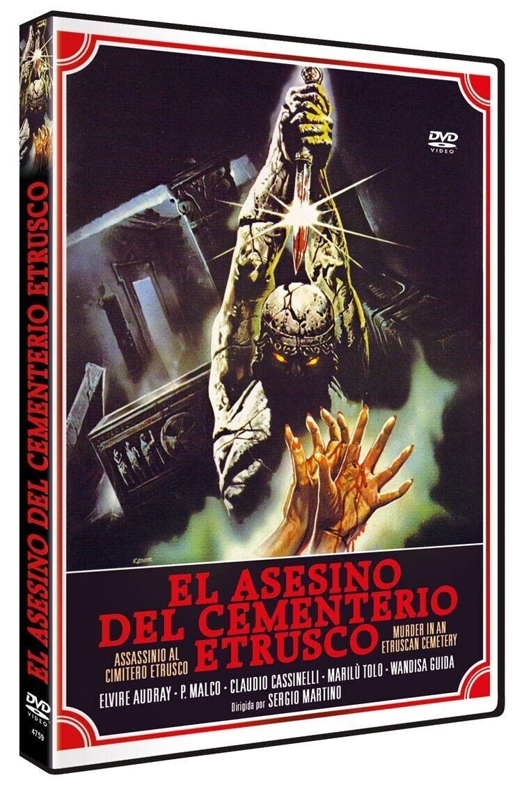 El Asesino del Cementerio Etrusco DVD 1982 Assassinio al cimitero etrusco Murder