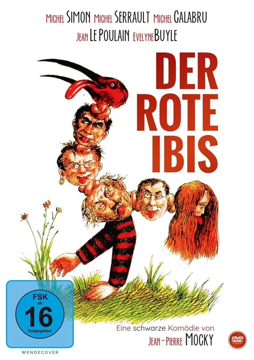 Der rote Ibis, 1 DVD (DVD) Michel Serrault Michel Simon Michel Galabru