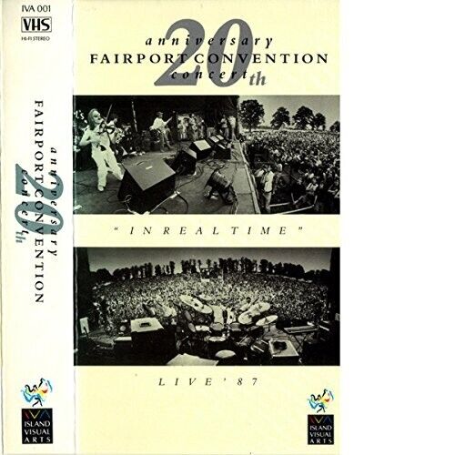 FAIRPORT CONVENTION " IN REAL TIME LIVE '87 " VHS ISLAND VISUAL ARTS IVA 001