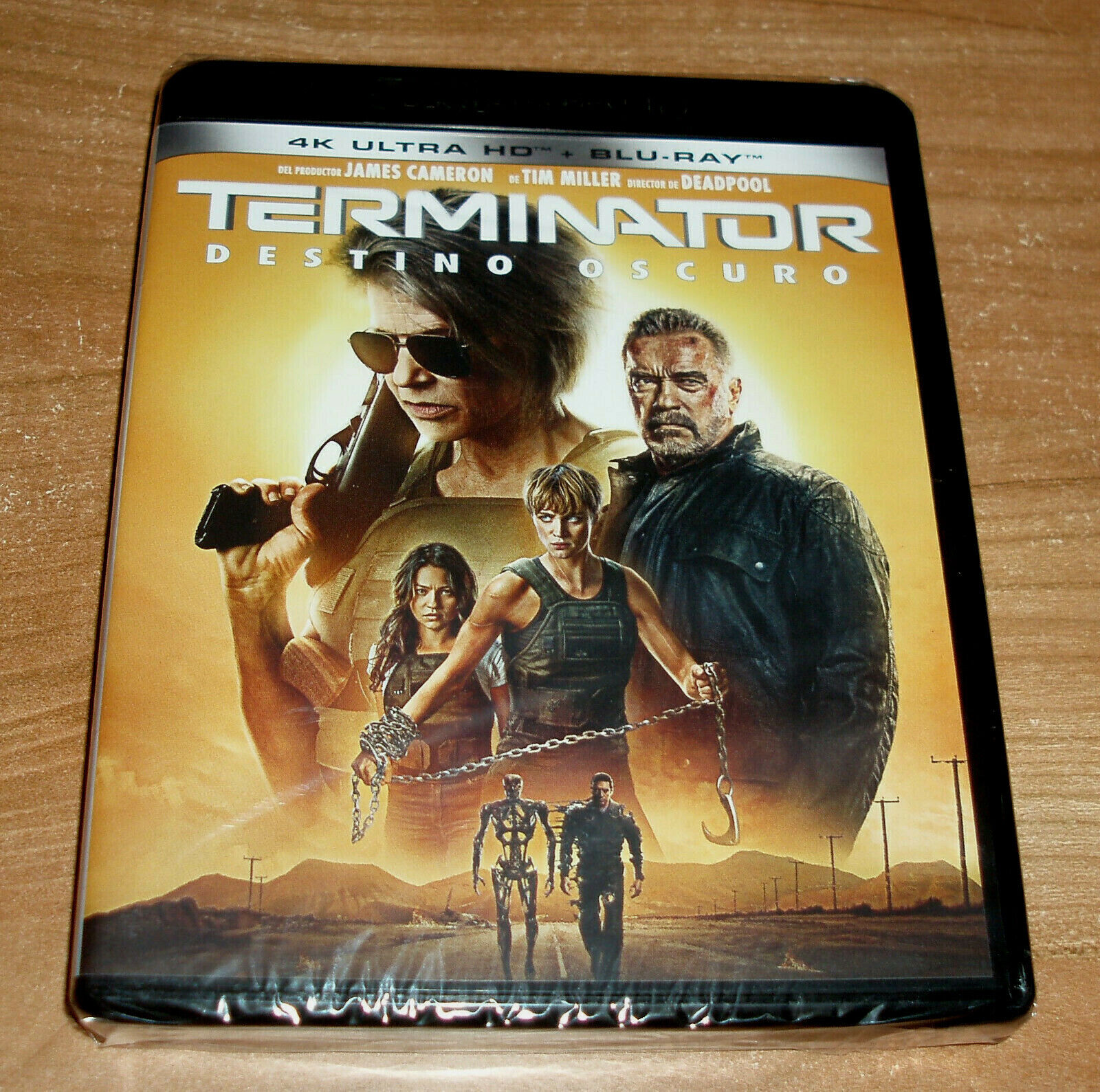 Terminator Destino Scuro ( Terminator: Dark Fate) 4K UHD+ Blu-Ray Nuovo a-B-C