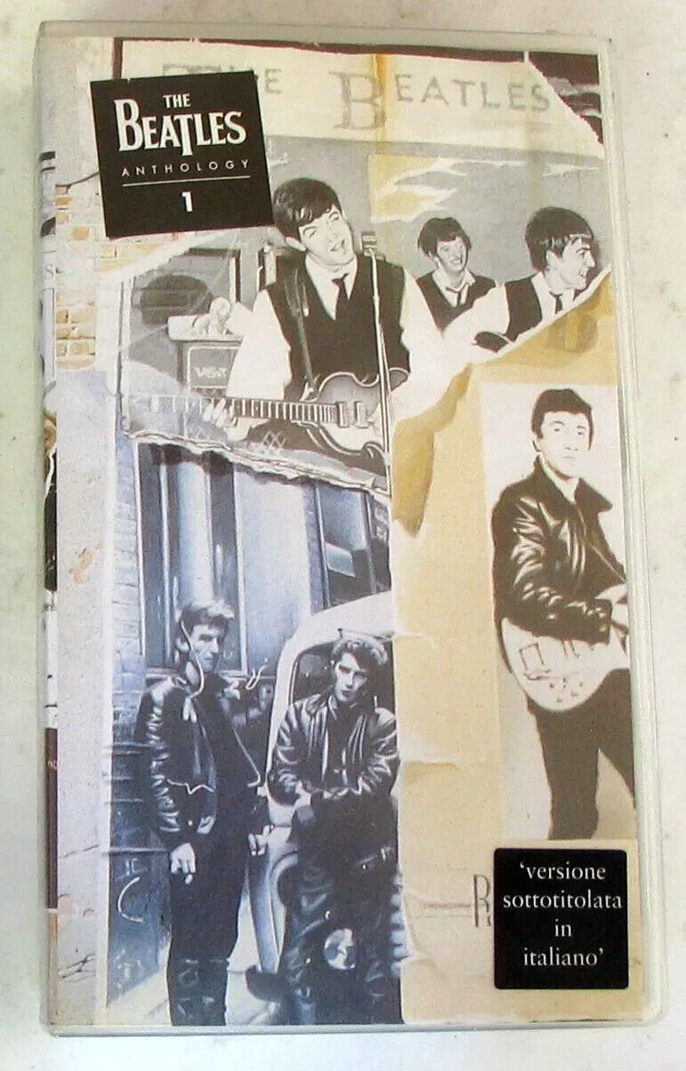 THE BEATLES ANTHOLOGY VOL.1 - VHS Nuova Never Unplayed,No Sealed,Non Sigillata