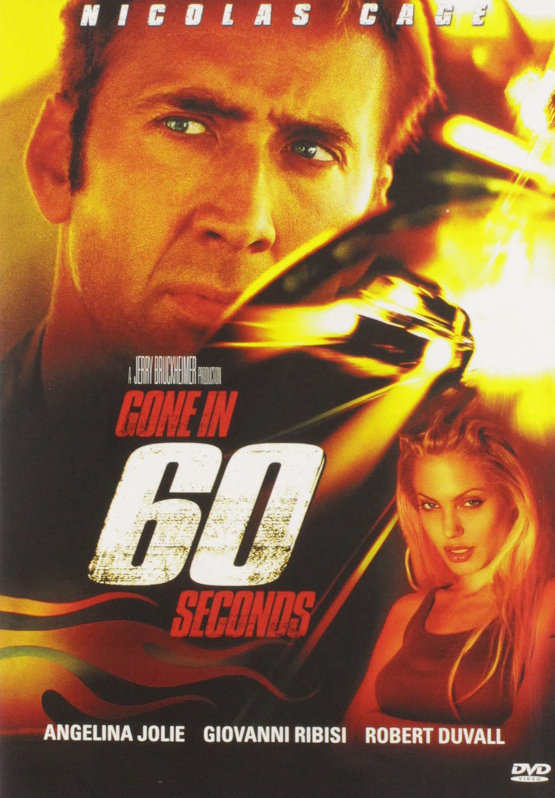 Gone in 60 Seconds (DVD) Nicolas Cage Angelina Jolie Robert Duvall