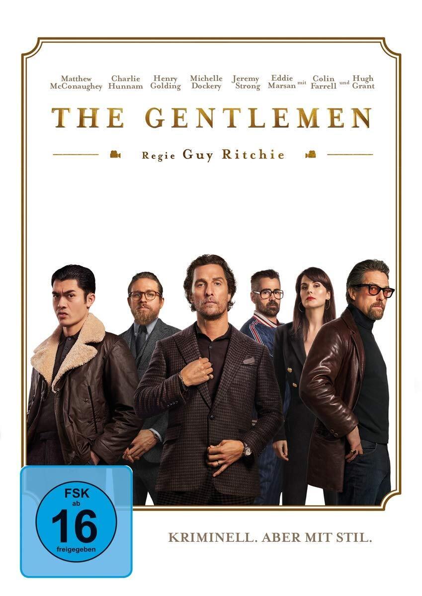 The Gentlemen (DVD) Matthew McConaughey Charlie Hunnam Henry Golding