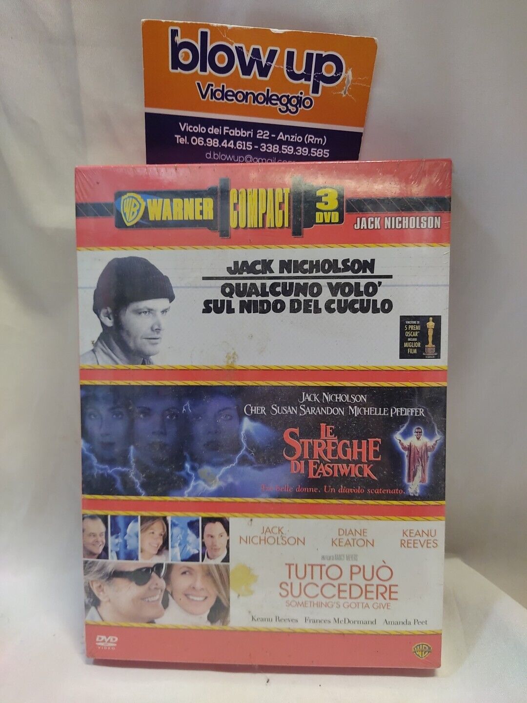 JACK NICHOLSON - COFANETTO 3 DVD