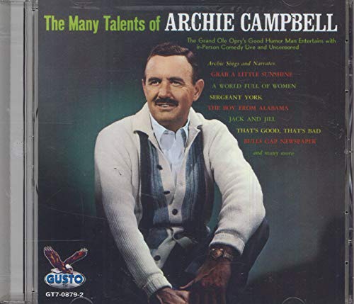 The Many Talents Of Archie Campbell [Cd]