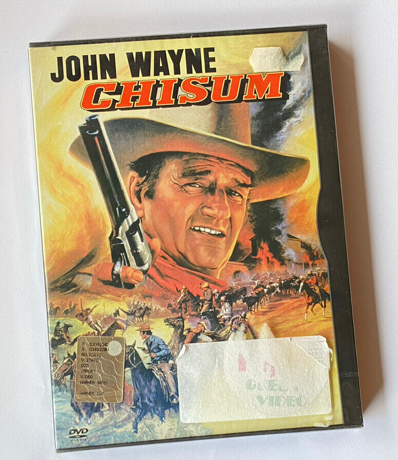 CHISUM RARO DVD EDIZIONE SNAPPER VENDITA FUORI CATALOGO - JOHN WAYNE