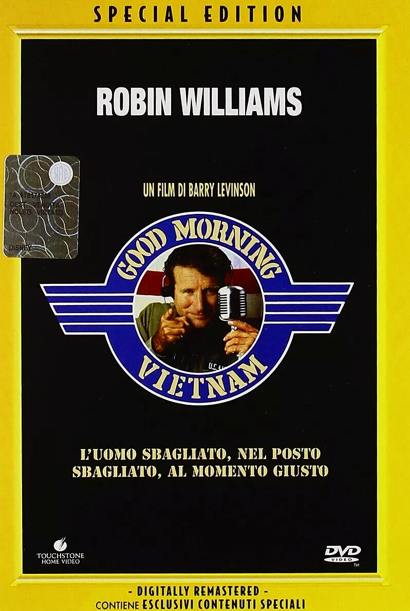 GOOD MORNING VIETNAM DVD SPECIAL EDITION NUOVO SIGILLATO