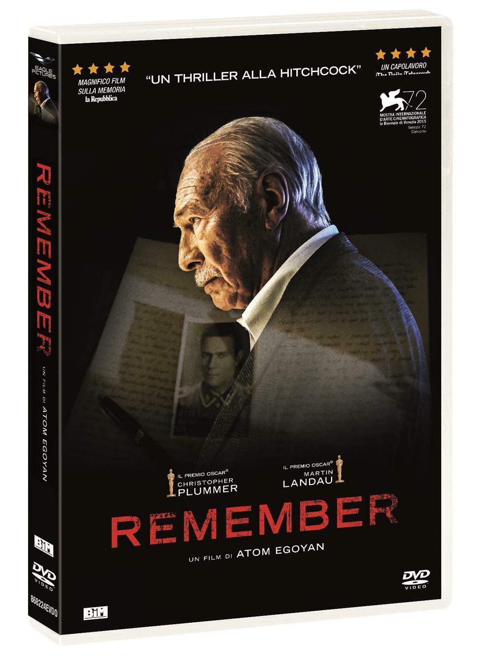 Remember (Regione 2 PAL) - Atom Egoyan
