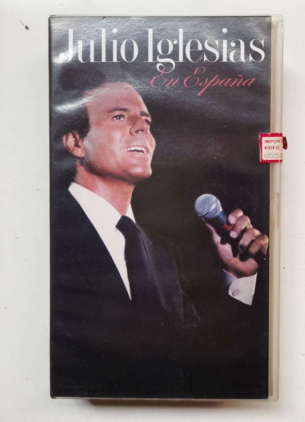 JULIO IGLESIAS- EN ESPANA - VHS ,PAL,NEW,UNPLAYED,NO SEALED,NON SIGILLATA
