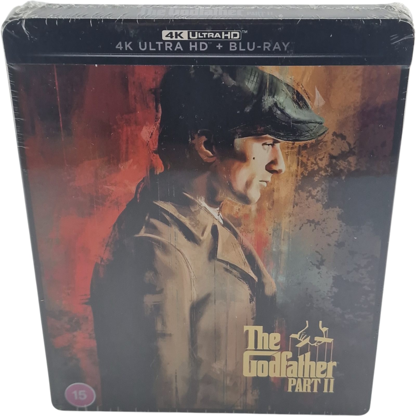 The Godfather :p Art II: Steelbook 4K Ultra HD + Blu-Ray Al Pacino, De Niro B