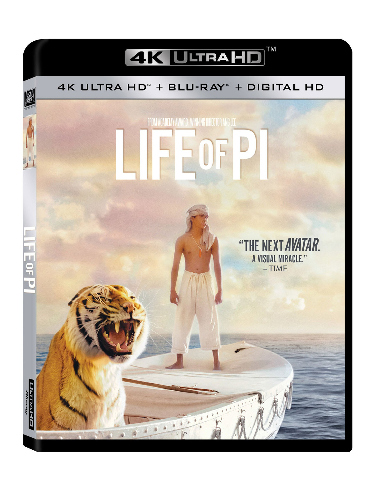 Life of Pi (4K UHD Blu-ray) Gérard Depardieu Irfan Khan Suraj Sharma Tabu