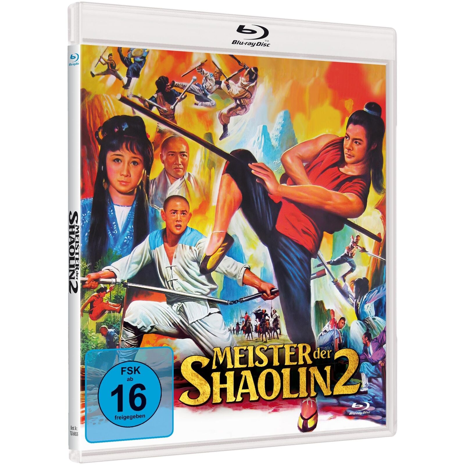 JET LI in MEISTER DER SHAOLIN 2 (Blu-ray) Jet Li Huang Qiuyan Yu Hai Yu Chenghui