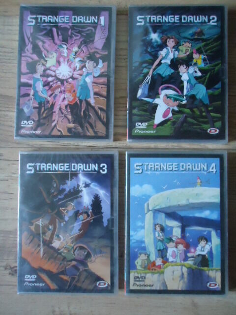 Nuovo ** Lotto DVD Strange Dawn 1 2 3 4 Completo Integrale Manga VF Serie