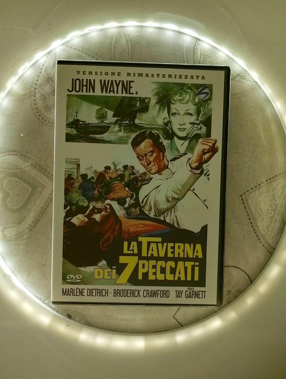 La Taverna Dei 7 Sette Peccati - John Wayne Marlene Dietrich Dvd Nuovo