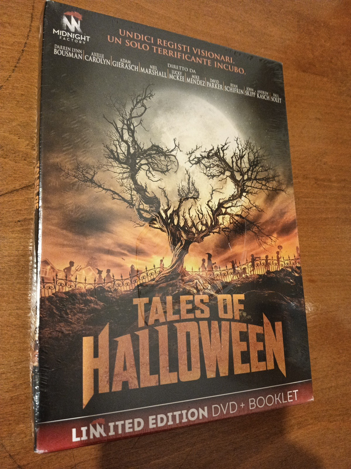 DVD - TALES OF HALLOWEEN - booklet limited edition NUOVO