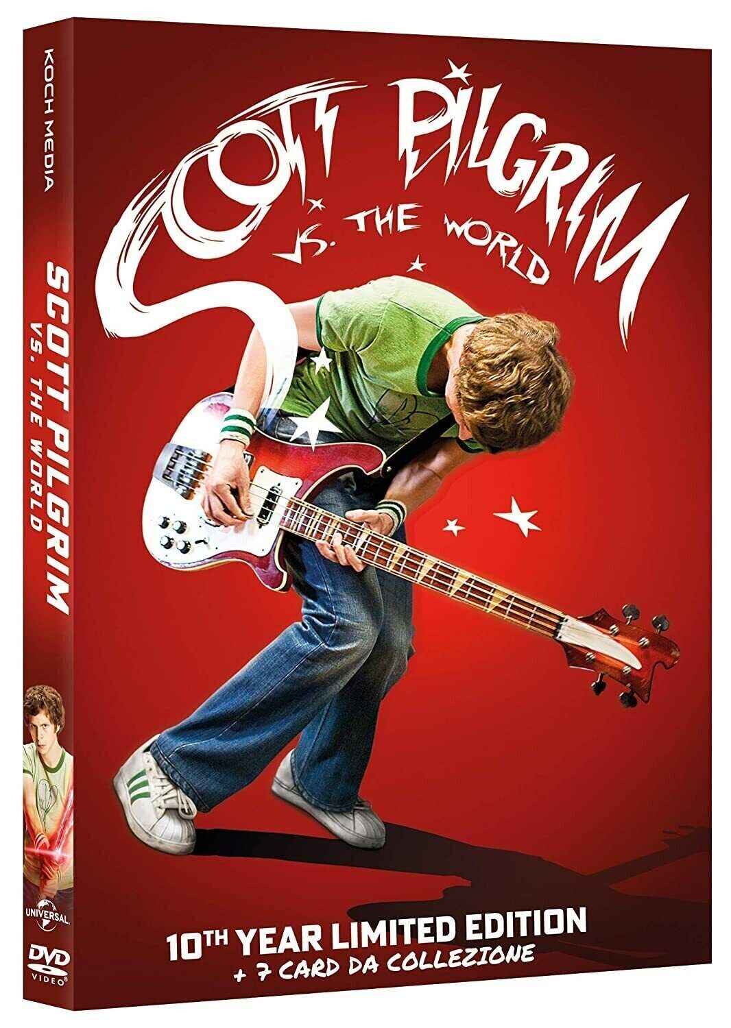 SCOTT PILGRIM VS THE WORLD  10TH ANNIVERSARY EDITION DVD NUOVO
