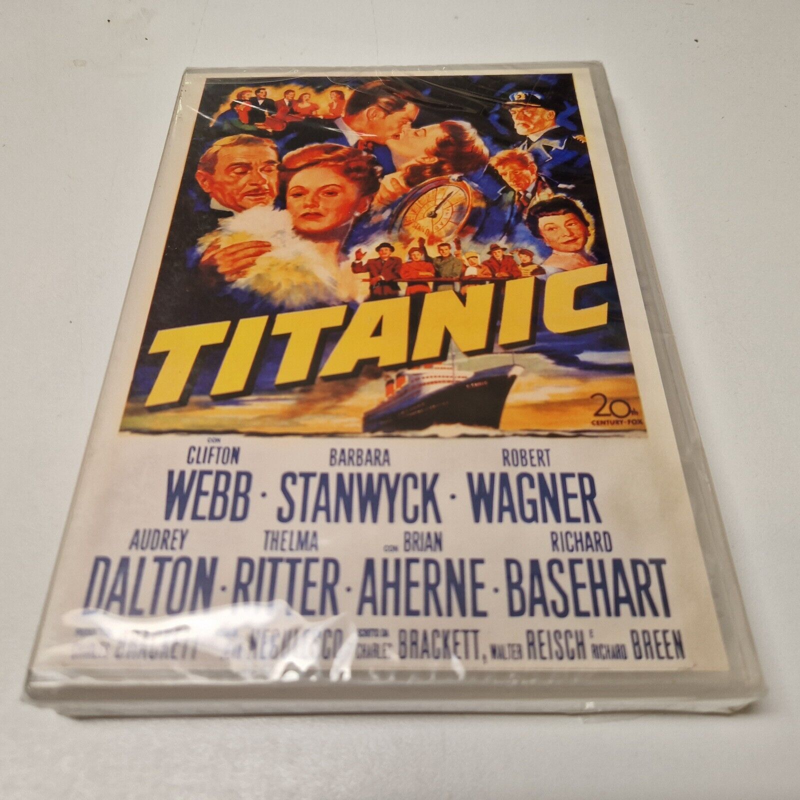 Titanic - DVD (Nuovo) Negulesco Clifton Webb Barbara Stanwyck Robert Wagner