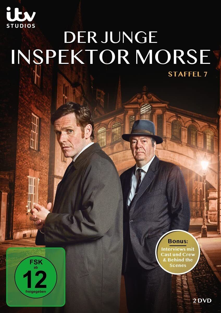 Der Junge Inspektor Morse-Staffel 7 (DVD) Shaun Evans Roger Allam Anton Lesser
