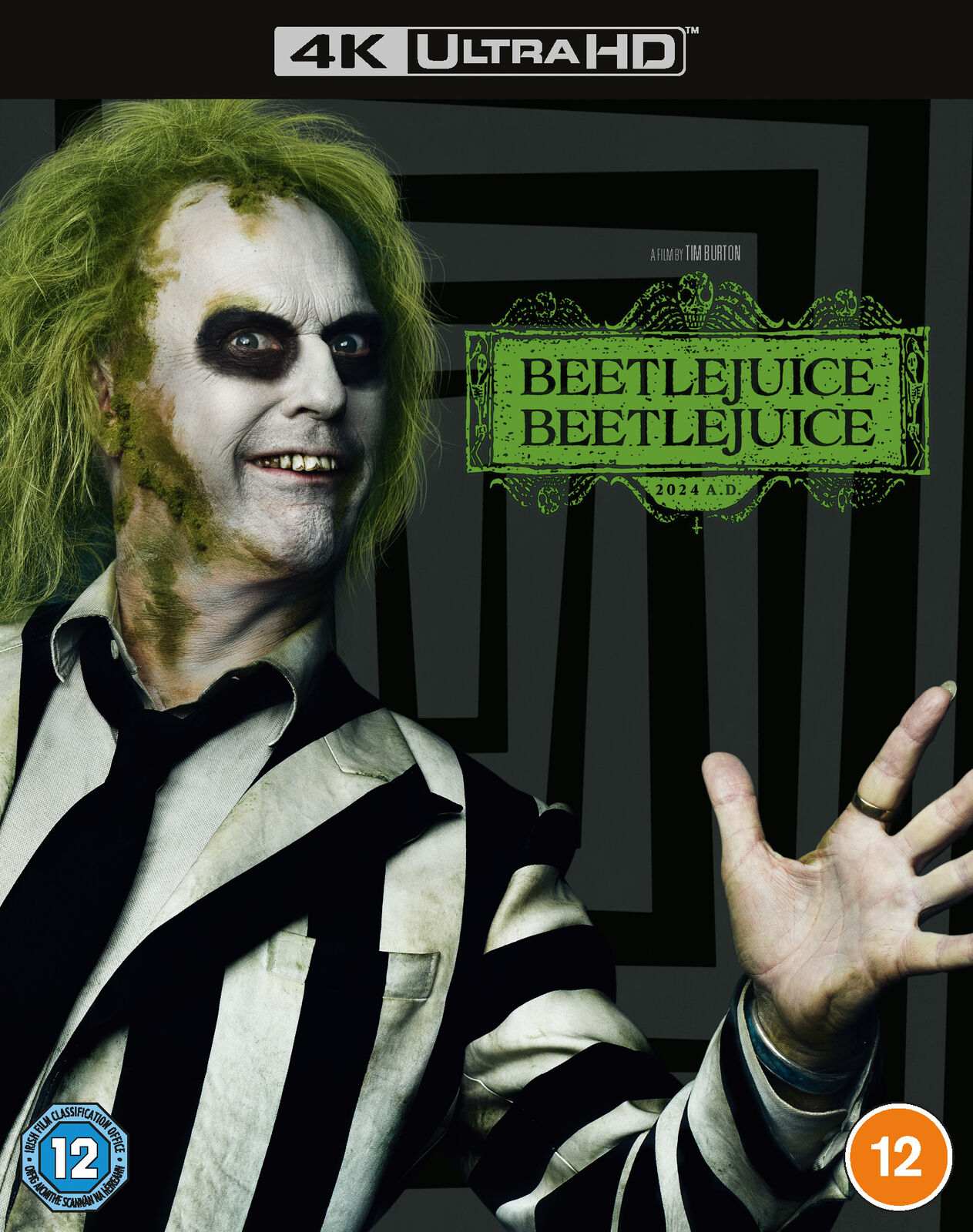 Beetlejuice Beetlejuice (4K UHD Blu-ray) Monica Bellucci Michael Keaton