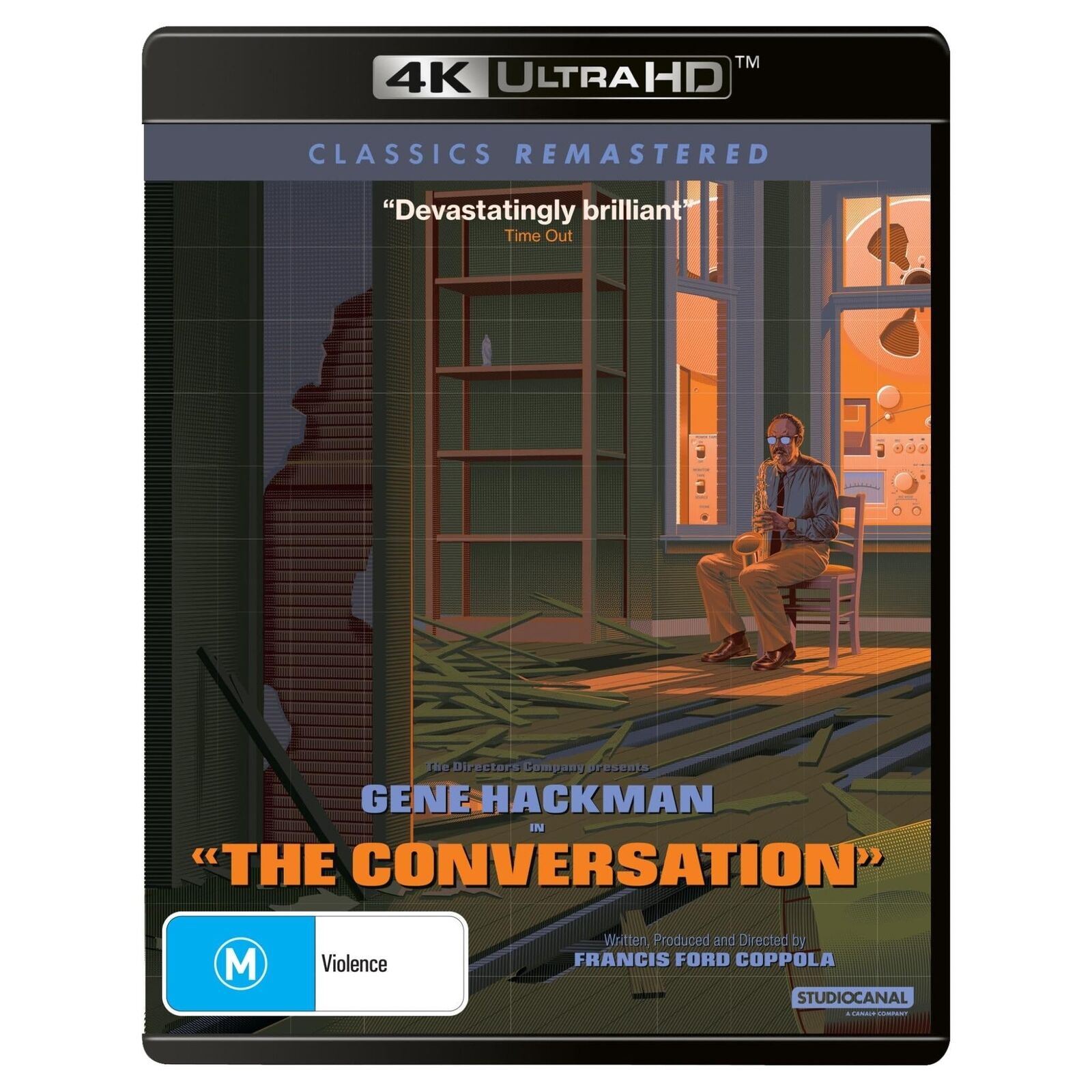 The Conversation (Blu-ray) Gene Hackman John Cazale Frederic Forrest