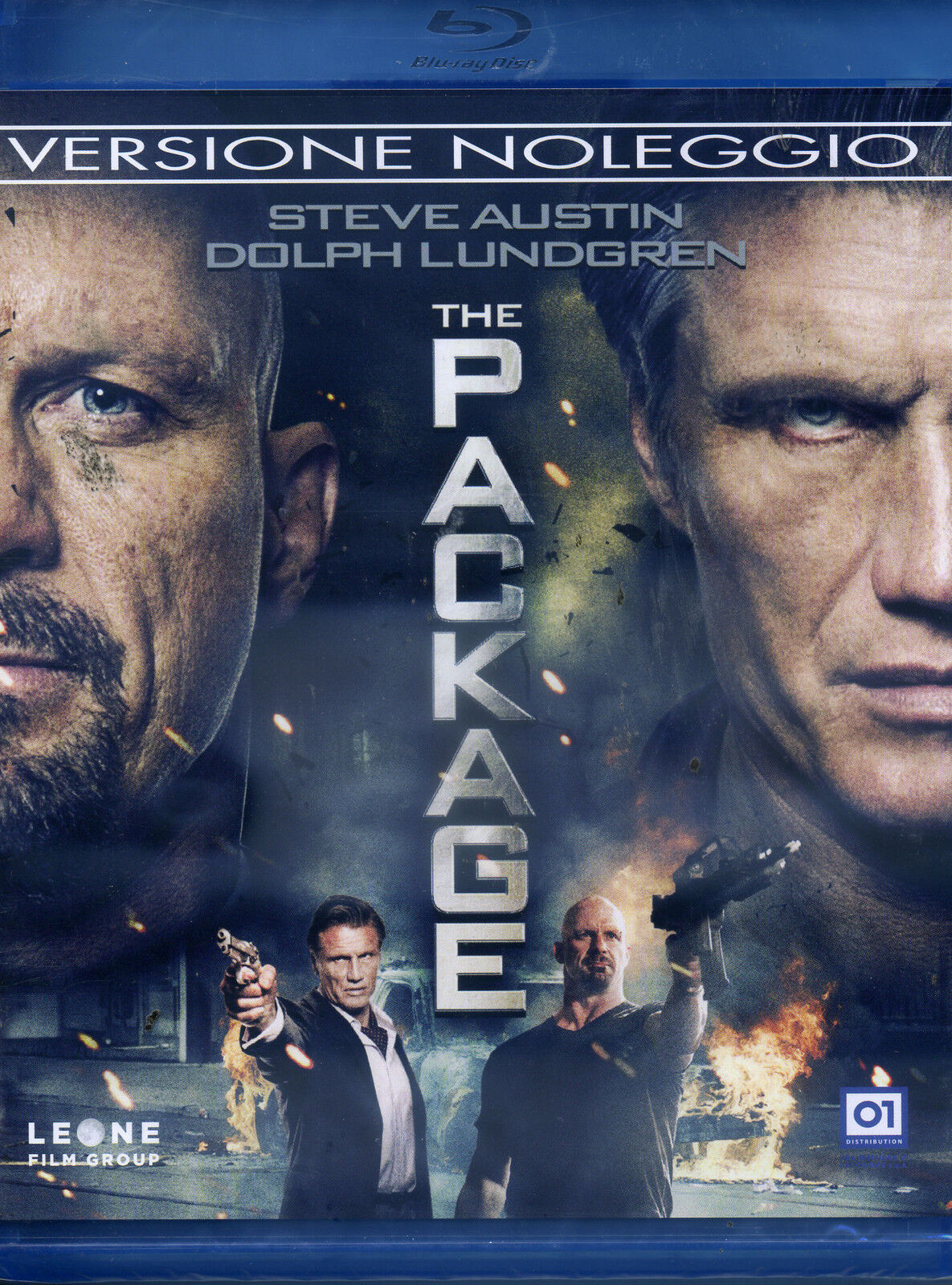 THE PACKAGE   versione noleggio Con Dolph Lundgren BLUE-RAY NUOVO