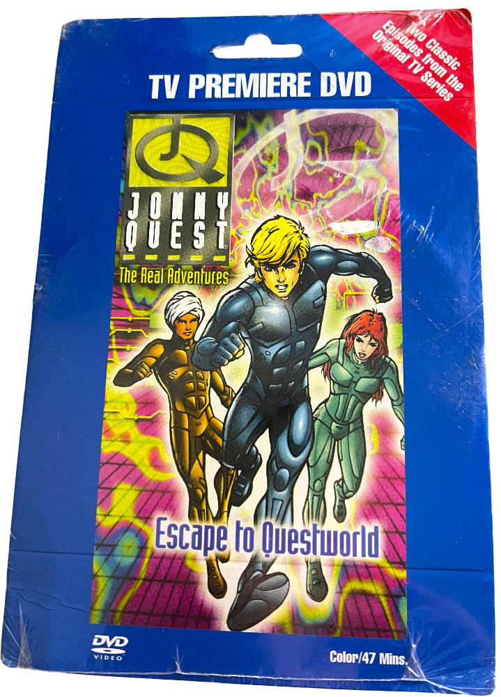 TV Premier DVD: Johnny Ricerca, Fuga A Questworld, 2 Classico Episodi Orig TV 9z
