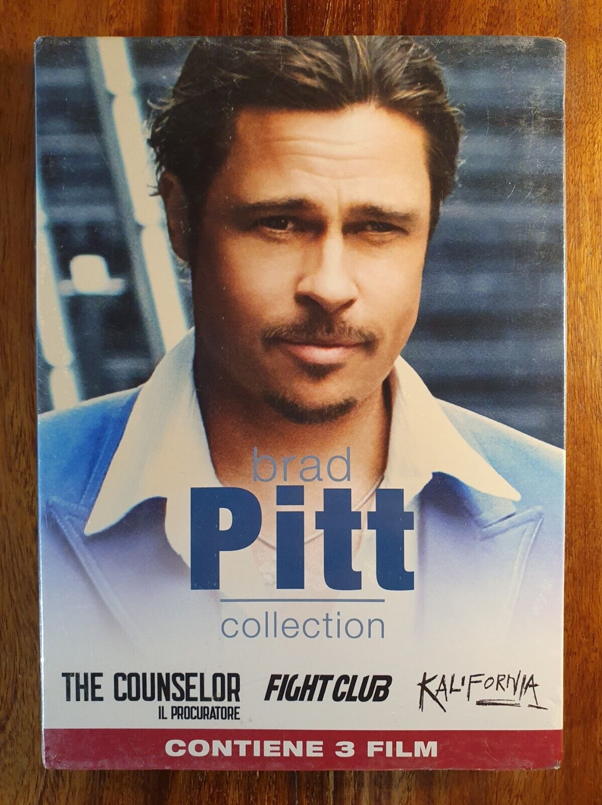 BOX 3 DVD BRAD PITT COLLECTION The Counselor Fight Club Kalifornia SIGILLATO!