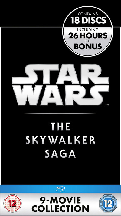 Star Wars: The Skywalker Saga (Blu-ray) Christopher Lee Oscar Isaac John Boyega