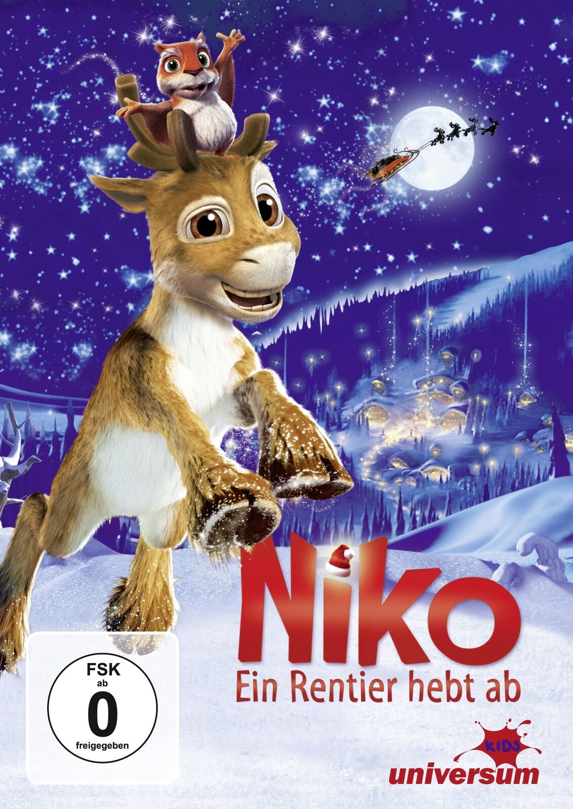Niko: Ein Rentier hebt ab (DVD) Hannu Tuomainen Benjamina Mirnik-Voges
