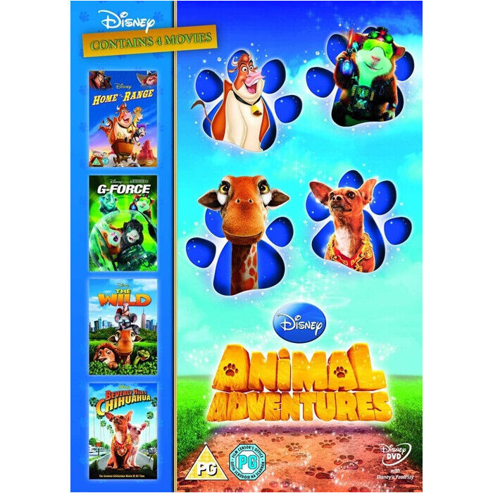 Avventure Animali Disney COFANETTO DVD NUOVO