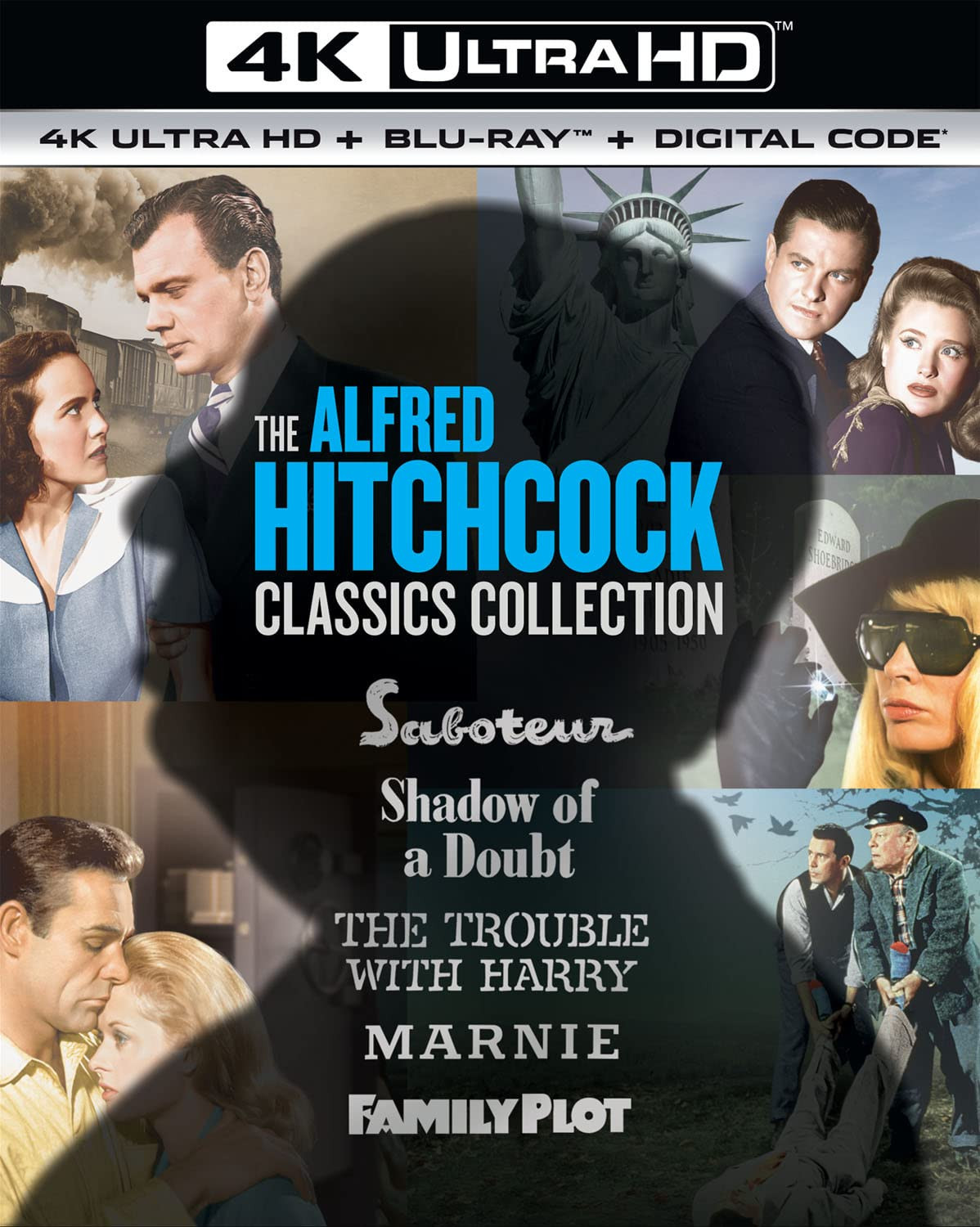 The Alfred Hitchcock Classics Collection (Saboteur / Shadow of  (4K UHD Blu-ray)