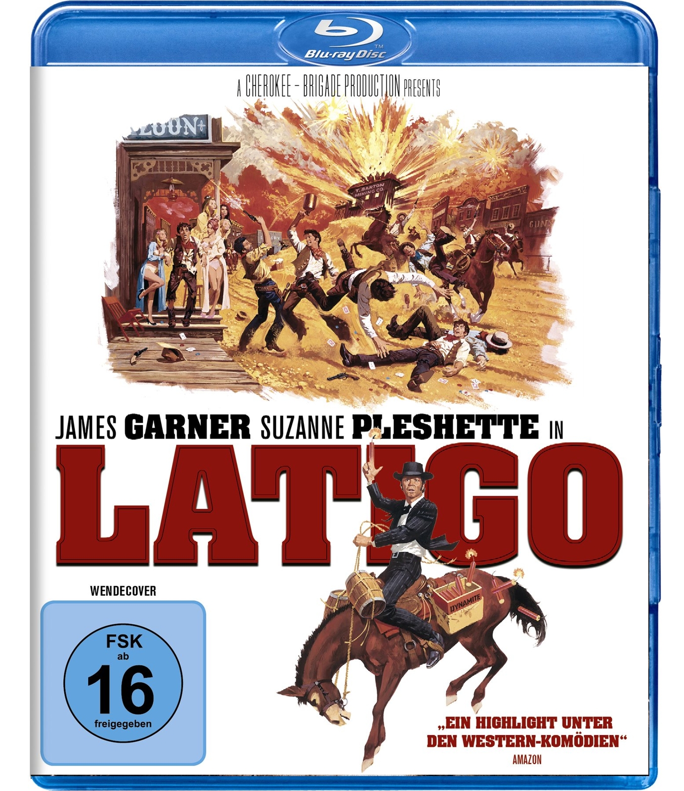Latigo (Blu-ray) Garner James Pleshette Suzanne Elam Jack Morgan Harry Blondell