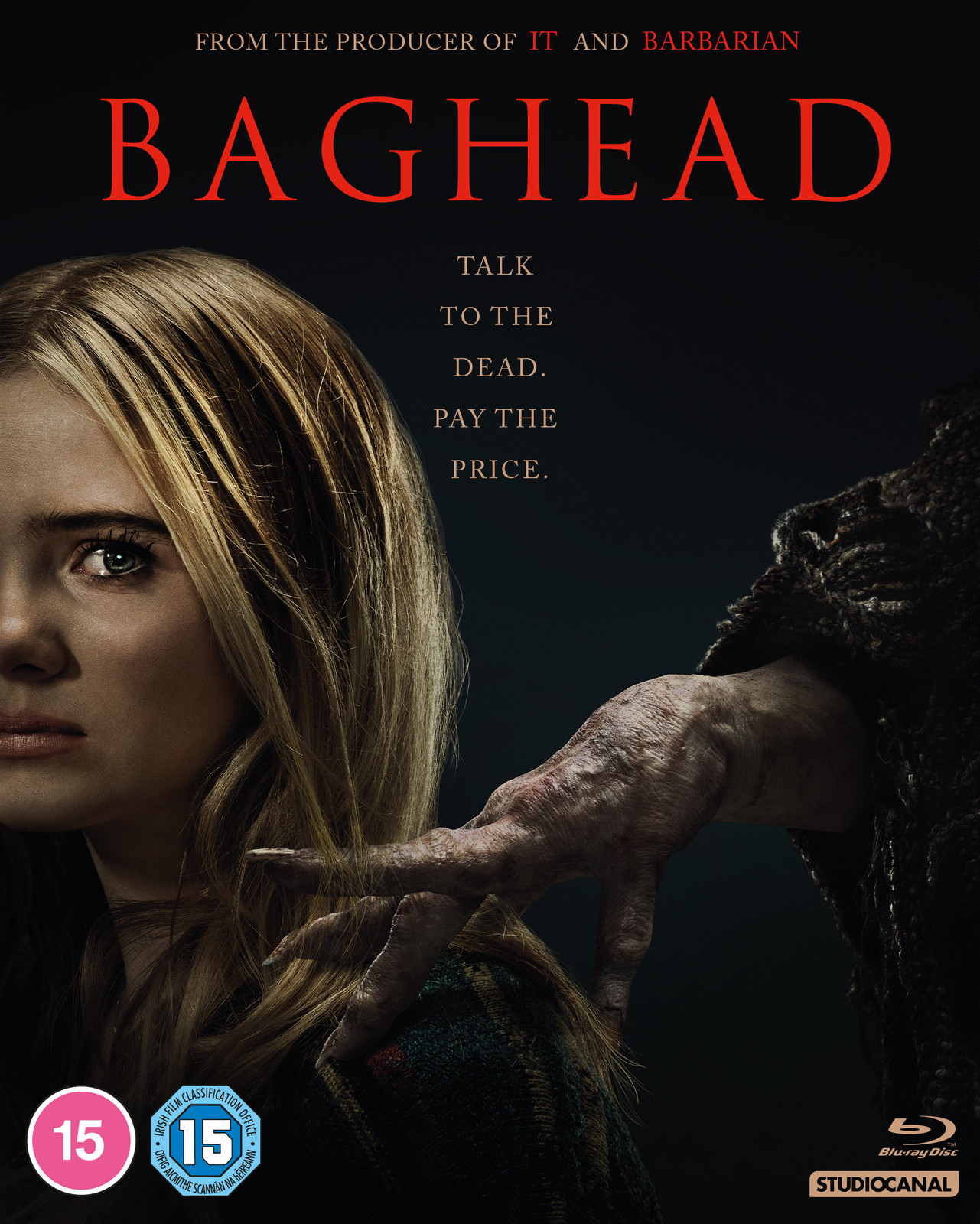 Baghead (Blu-ray) Freya Allan Ned Dennehy Jeremy Irvine Felix Römer Svenja Jung