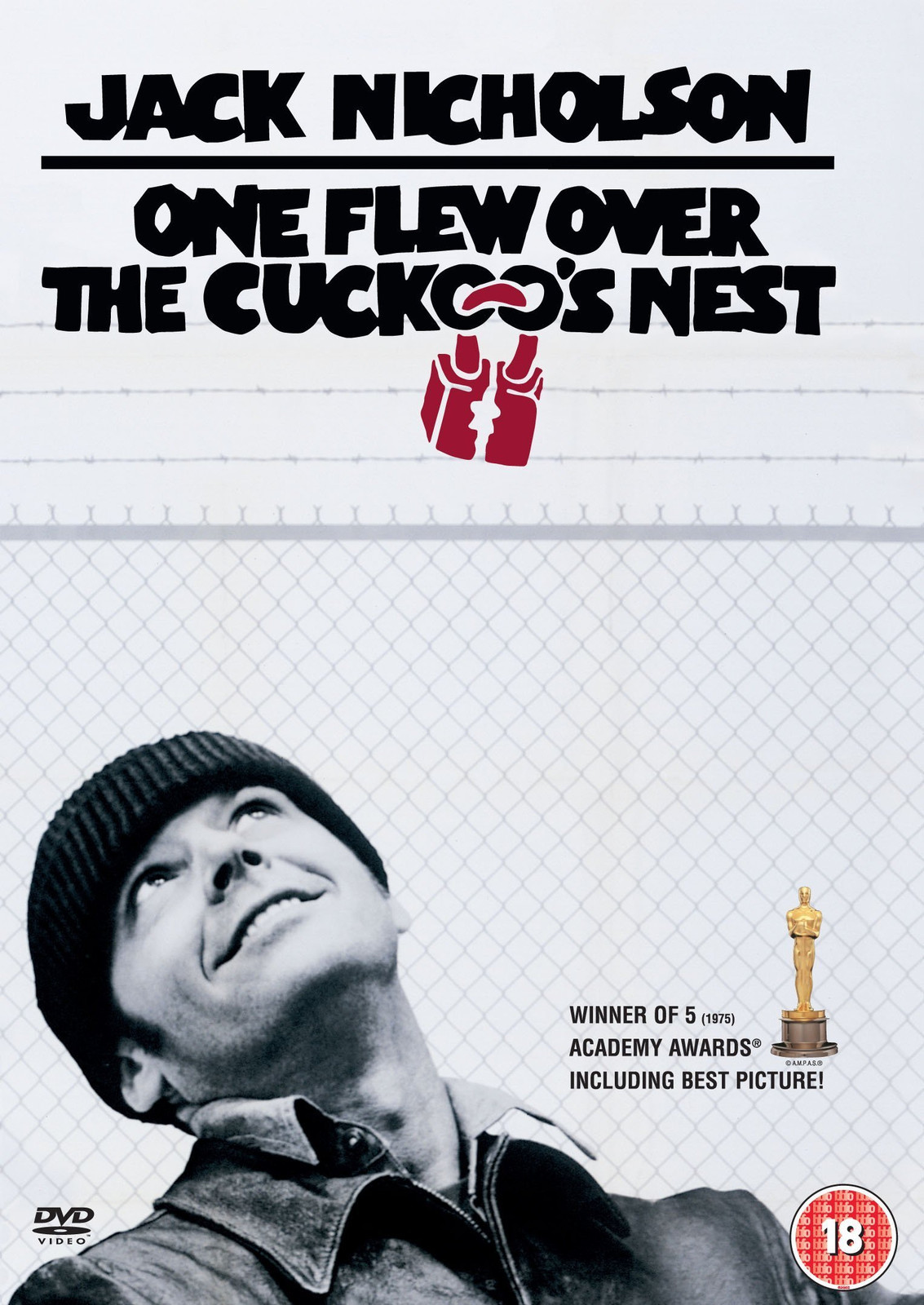 One Flew Over the Cuckoo Nest (DVD) Brad Dourif Danny DeVito Jack Nicholson