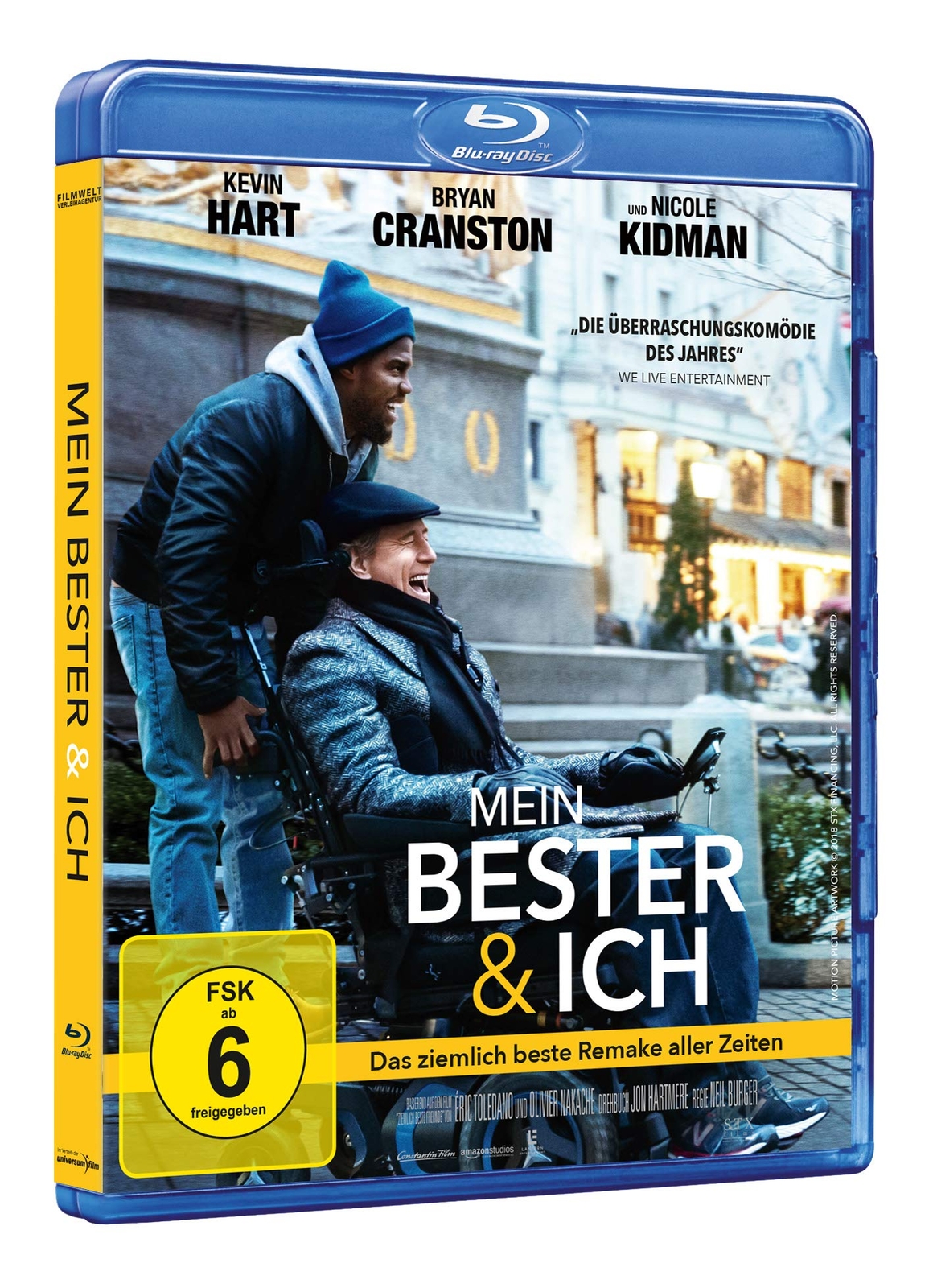 Mein Bester & Ich (Blu-ray) Bryan Cranston Kevin Hart Nicole Kidman