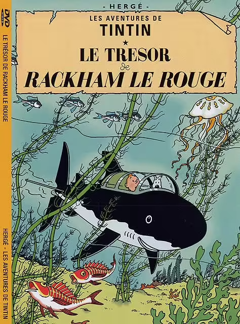 Avventure Di Tintin - Il Trésor Rackham Il Rosso - DVD Nuova