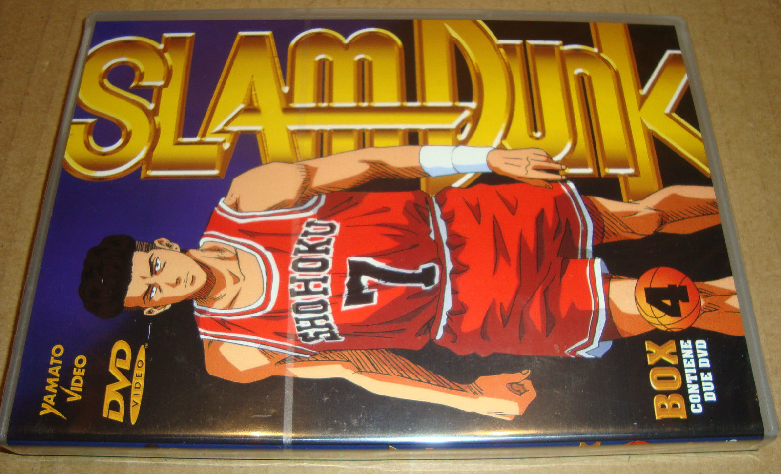 DVD SLAM DUNK VOL.4 BOX 2 DVD YAMATO VIDEO TAKEHIKO INOUE