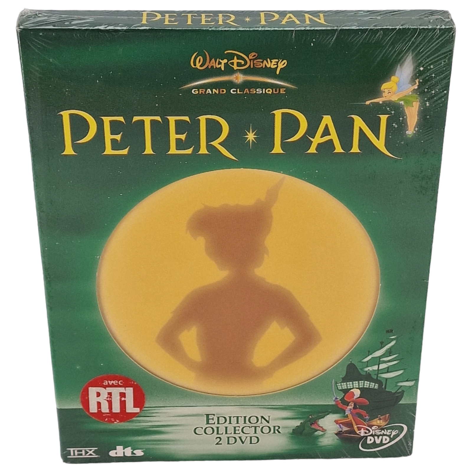 Peter Pan DVD DigiPack Edizione Collector Comprende Bonus Rari Esclusivi Zona B