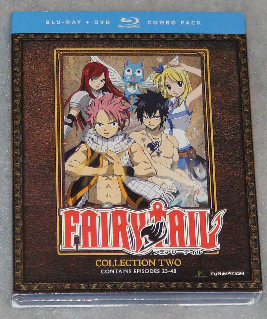 Fairy Coda Collection 2 Due Parti 3 4 Blu-Ray DVD Combo Box Set Nuovo Sigillato