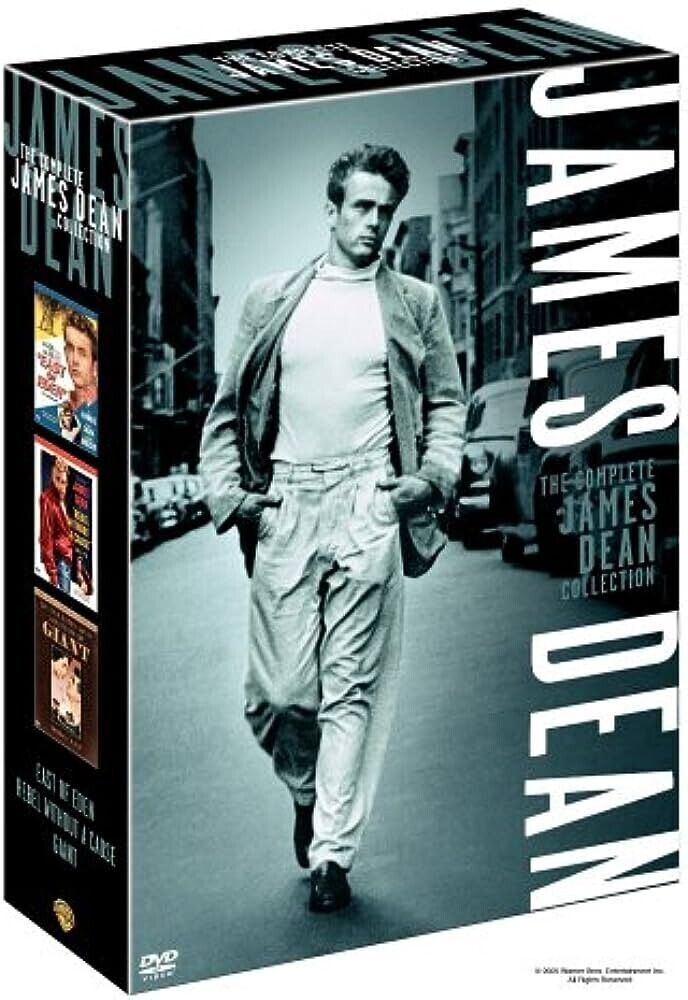 James Dean La collezione completa DVD 3 film indimenticabili Nuovi e mai aperti