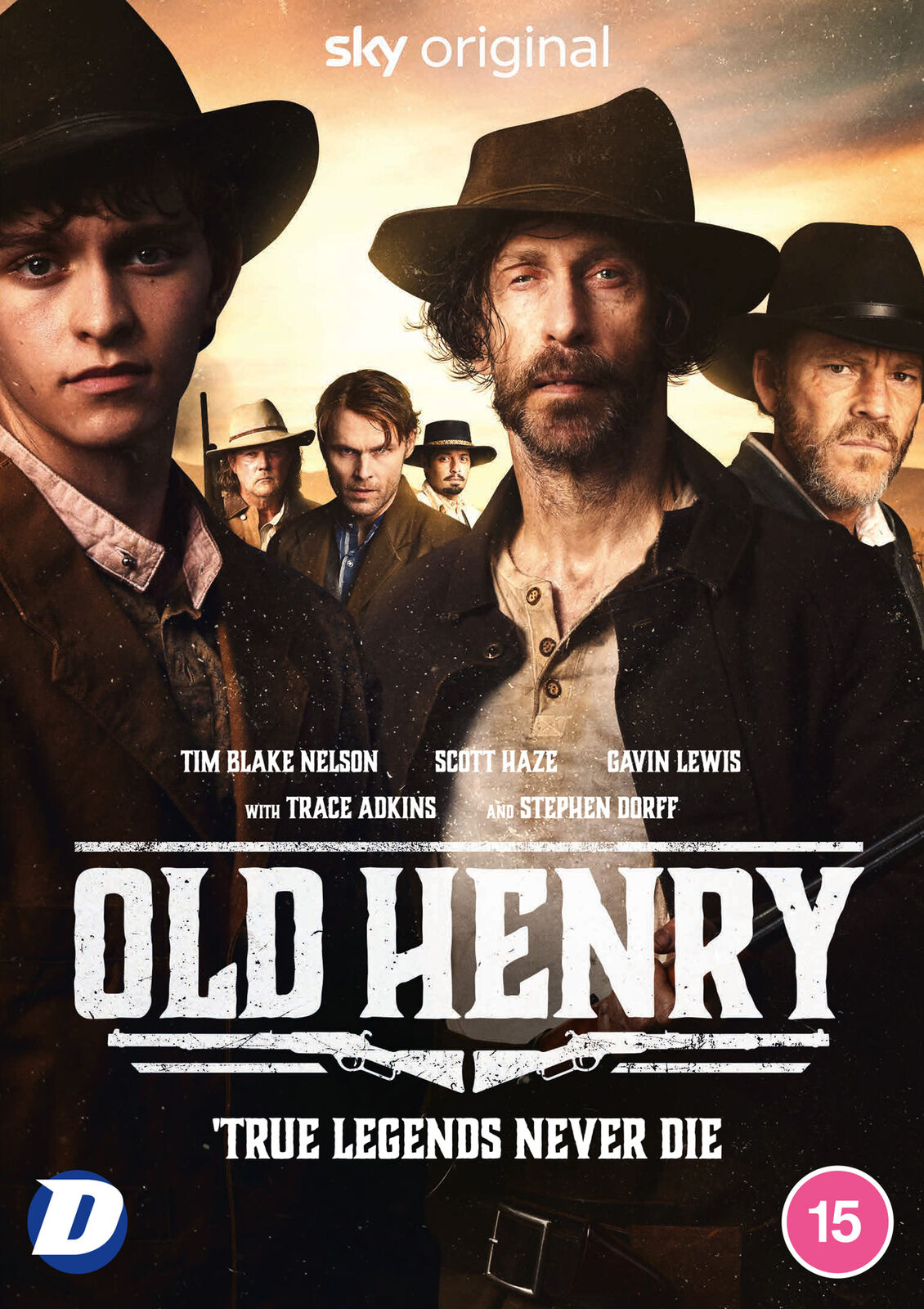 Old Henry (DVD) Trace Adkins Scott Haze Brad Carter Gavin Lewis Stephen Dorff